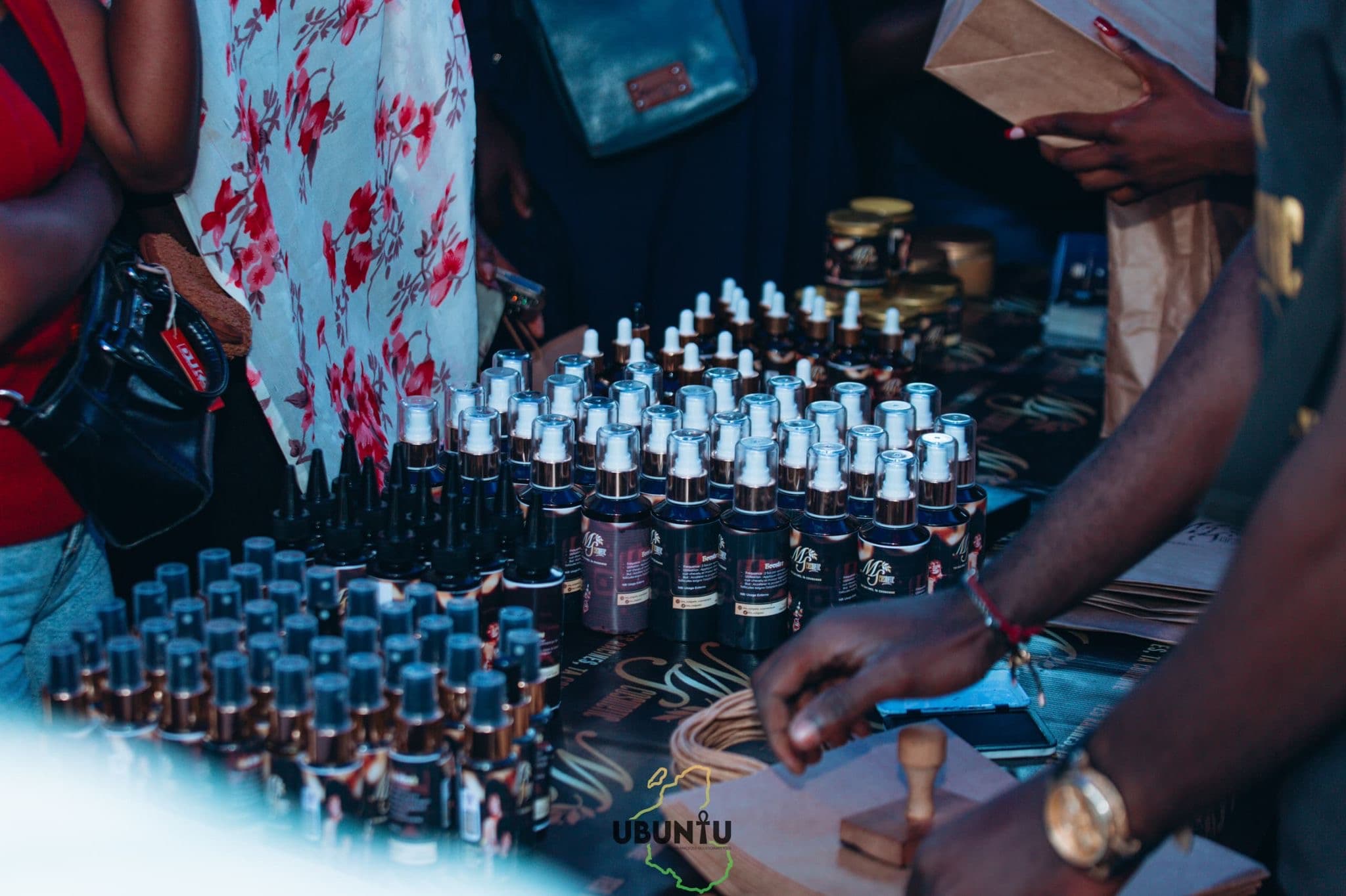 MS Cosmetic Pop-up-Stand in Lubumbashi 1