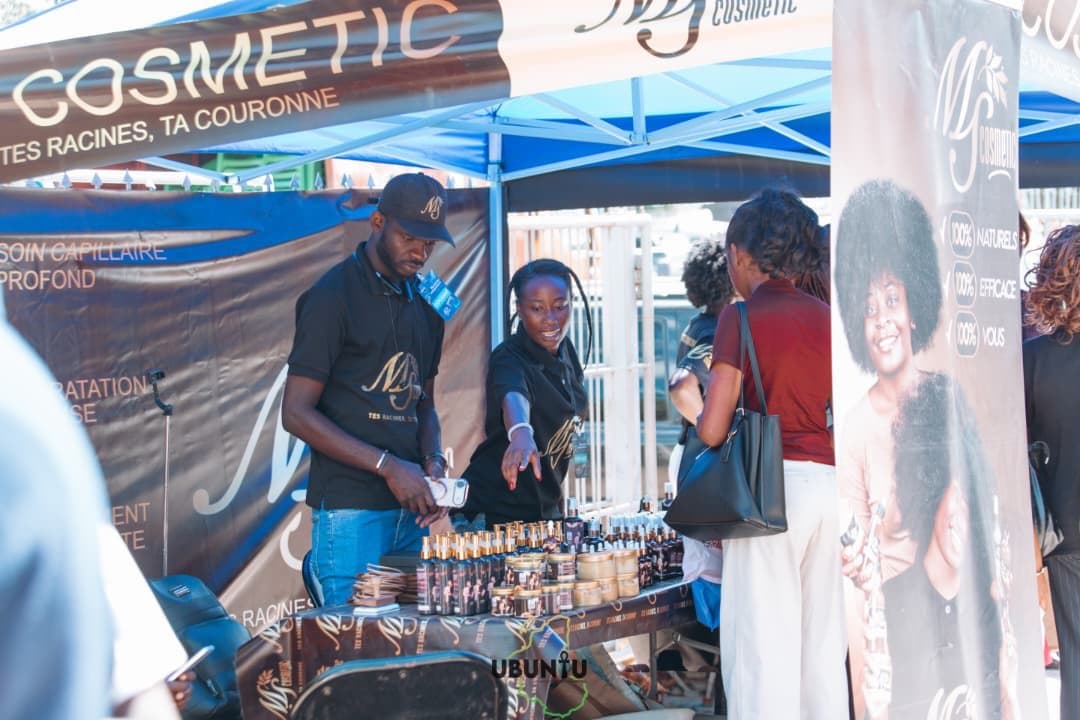 MS Cosmetic Pop-up-Stand in Lubumbashi 2